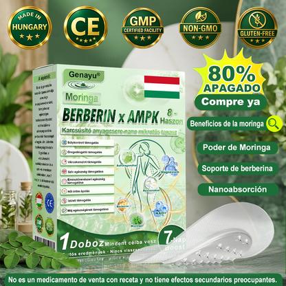 𝐆𝐞𝐧𝐚𝐲𝐮® 𝒎𝒆𝒕𝒂𝒃𝒐𝒍𝒊𝒌𝒖𝒔 𝒏𝒂𝒏𝒐 𝒎𝒊𝒌𝒓𝒐𝒕ű𝒔 𝒕𝒂𝒑𝒂𝒔𝒛🎉 (Csak naponta egyszer használható, látható eredmények 7 napon belül!) ✅ Berenil + Moringa formuláció, ideális tömegtúlzsúlláshoz, bőrhiányossághoz, cukorbetegséghez, apnához és ízületi problémákhoz 💥💥
